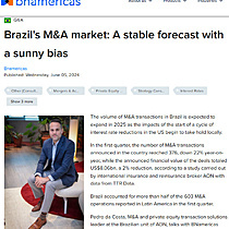 Brazil's M&A market: A stable forecast with a sunny bias